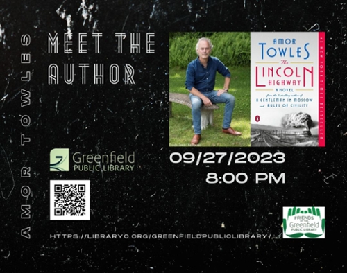 Library Speakers Consortium - Amor Towles